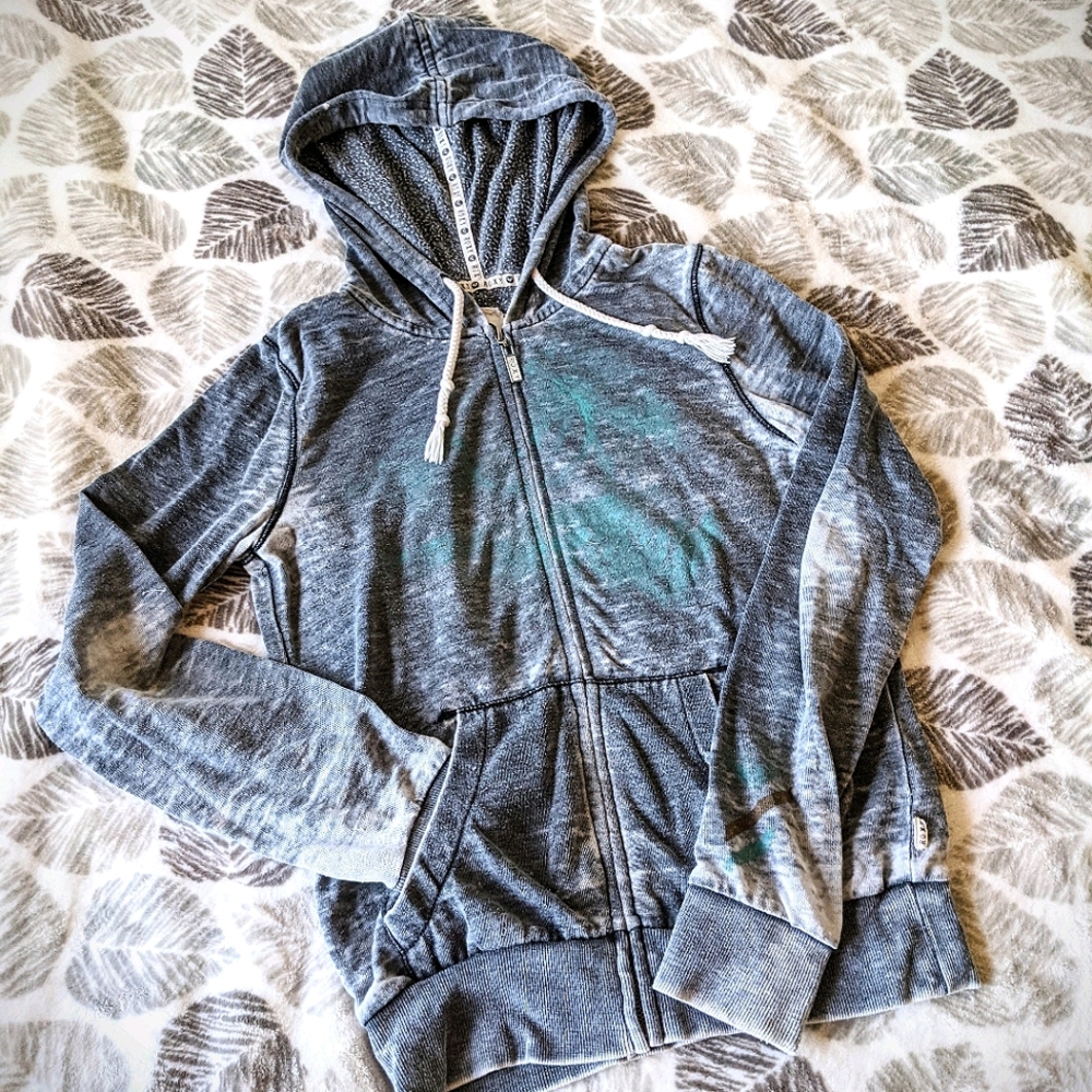 Roxy Distressed Hawaiian Hoodies
